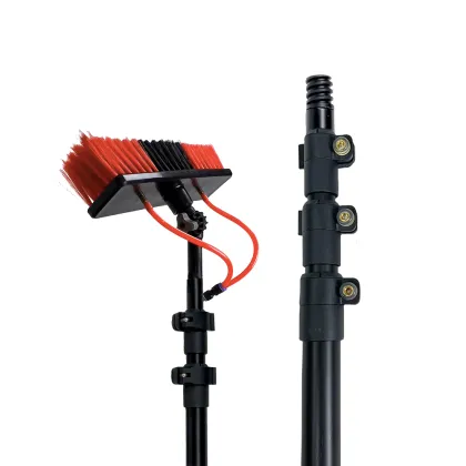 Customizable Telescopic Aluminum Window Cleaning Water Fed Pole for Household and Solar Panel Cleaning