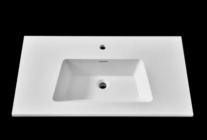 New Pure Acrylic Embedded Washbasin for Cabinet