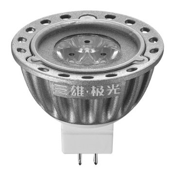 4W LED lamp MR16 12V 3000K 24°