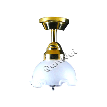 Ceiling Lamp W/Removable Frosted tulip