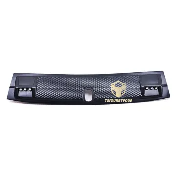 LED Roof Light Matte Black Front Spoiler for Ranger T6 T7 2012-2015 Pickup Truck