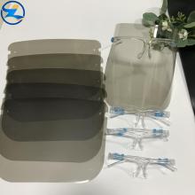 Anti-UV high transparency PLA face shield film