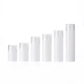 Eco-Friendly Bottle White Airless Pump with Cap