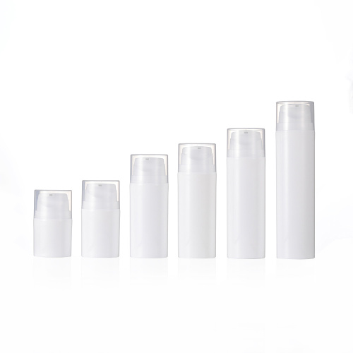 Eco-Friendly Bottle White Airless Pump with Cap