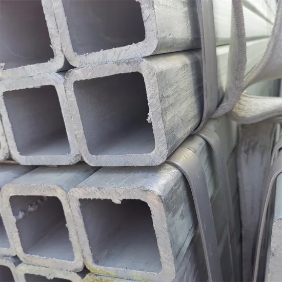 ERW Steel Pre Galvanized Square Tubes Price
