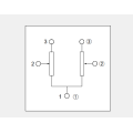 Drehpotentiometer der Serie Rk08h