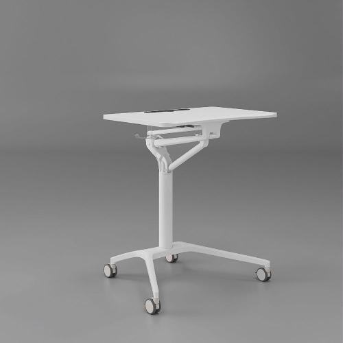 Lockable Casters Bed Table