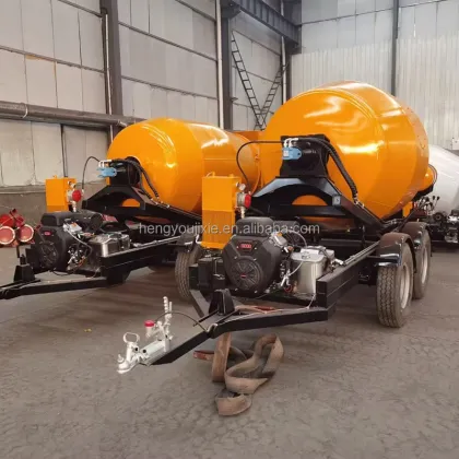 Cement Trailers and Concrete Mixer Trucks for Engineering & Construction