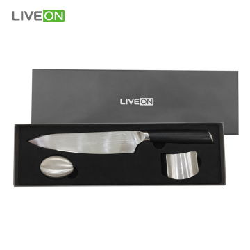 8 inchi 440C Damasc Steel Chef Set cuțit