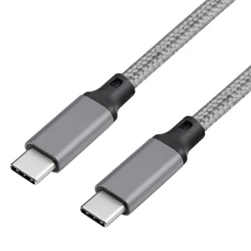 Fast Charging Nylon Braided Usb-C To Type-C Charger