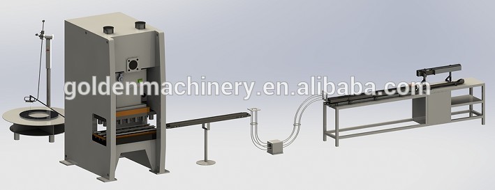 Automatic Aluminum EOE Cap Making Machine Can Top FA Line