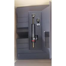 Steering Damper Adjustable Hydraulic Operation CNC Motorcycle Matris Steering Damper ITALY Supplier
