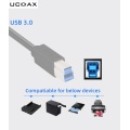 Tipo de cabo de impressora USB tipo A-masculino para B