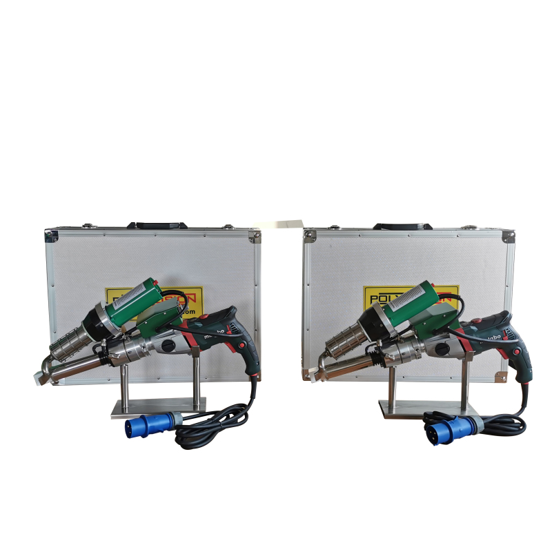 PP Plastic Rod Extruder Machine / Welding Hand Air Gun