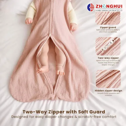 Baby Cotton Zipper Sleep Sack