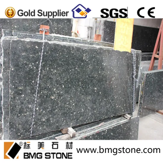 Building Material Natural Brazil Emerald Pearl Granite Paving Stone