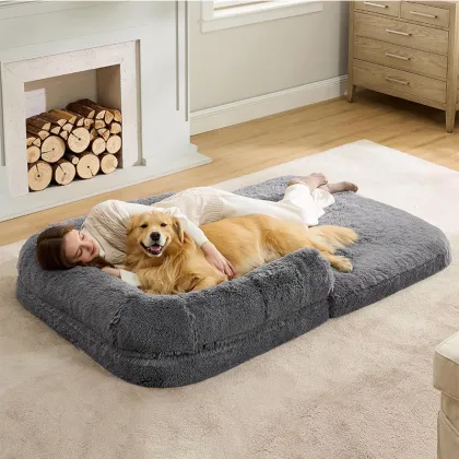 Washing Machine Safe Pet Bed for Dogs and Cats