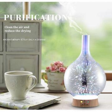 2018 3D Glass Aromatherapy Ultrasonic Aroma Diffuser 100ml