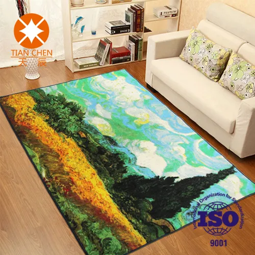 High Definition Oil Painting Floor Mat