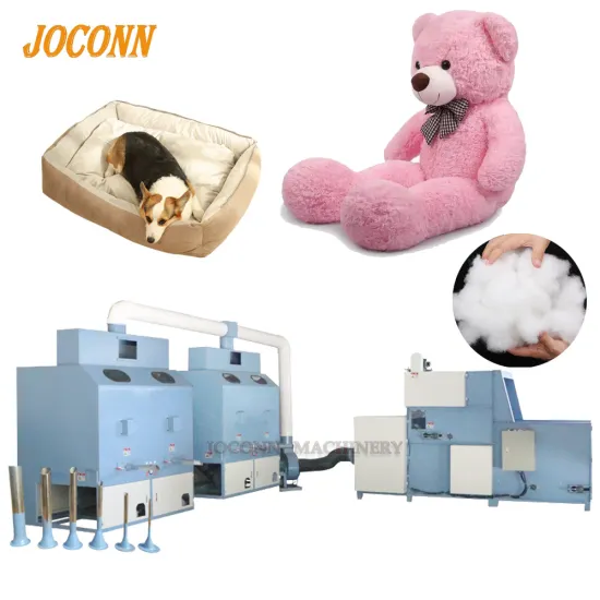 High Efficiency Plush Toy Production Line: Quilt Filling and Cotton Fiber Opening Machine
