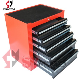Multifunction Red Steel Aluminum Tool Trolley, Toolbox, Tool Cabinet