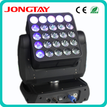 New, 25PCS 12W CREE High Power 4-in-1 LED Beam Matrix Moving Head Light