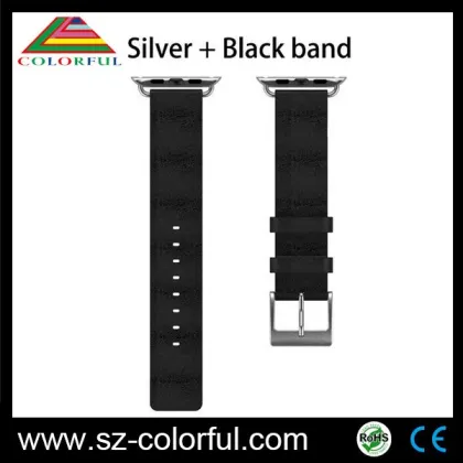 Fashionable leather Watch Band Strap for apple watch , for apple watch band
