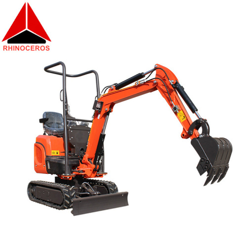 Mejor marca de rinocerontes mini excavador barato 1000 kg minibagger