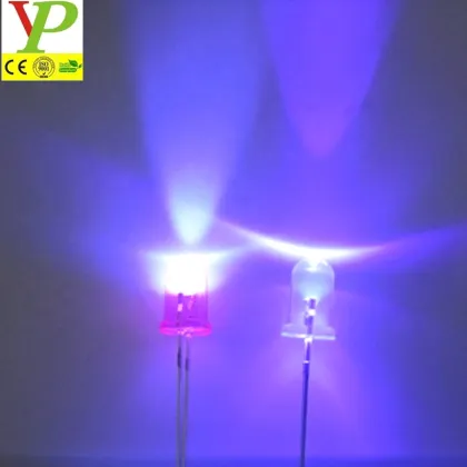 Epistar 0.06W UV 365nm Round Dip LED Chip Diode