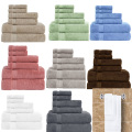 customised large hotel luxury bath cotton towel sets