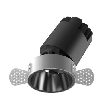 6W Led round trimless adjustable modular spot light