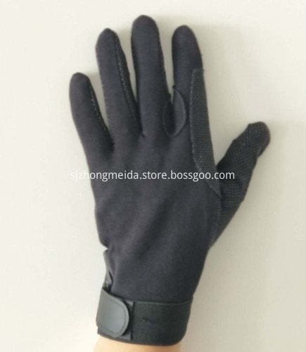 Deluxe dotted Gloves White