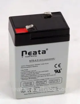 Torch Light Rechargeable Battery 6V 4AH