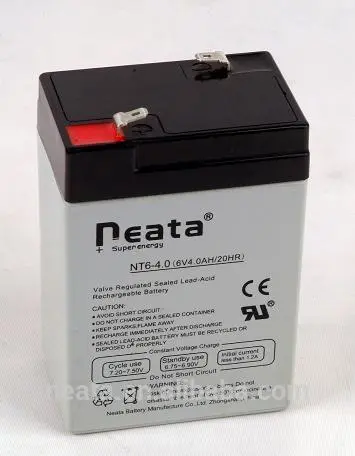 Torch Light Rechargeable Battery 6V 4AH