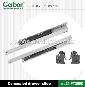 Concealed Drawer Slides with Locking Device