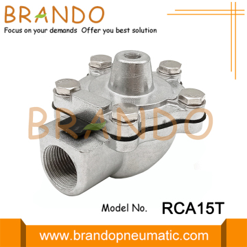 RCA15T Dipilot dari Jauh G1/2'' Pilot Pulse Jet Injap untuk Pengumpul Habuk