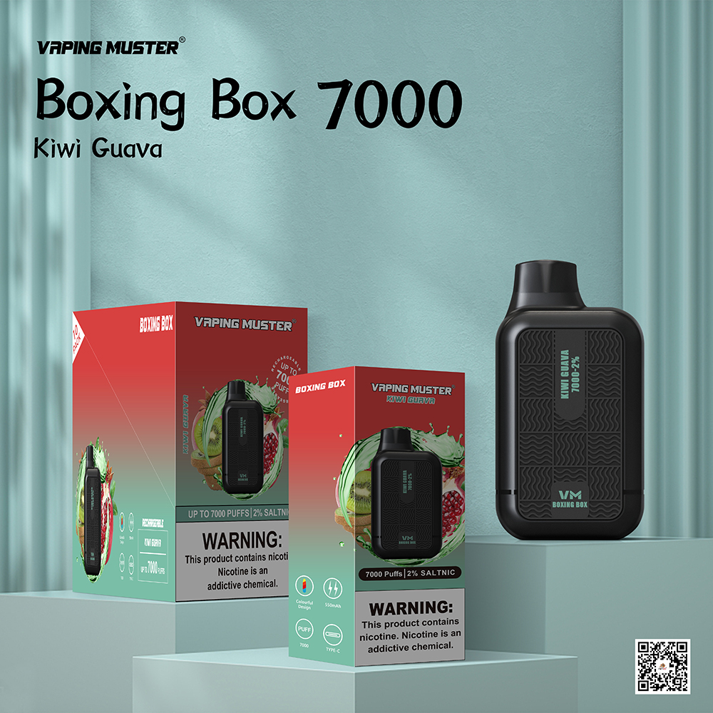 Boxing Box E-Cigarette 7000 Puff