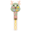 Novelty Reindeer Head Fighting Gophers bubble wand