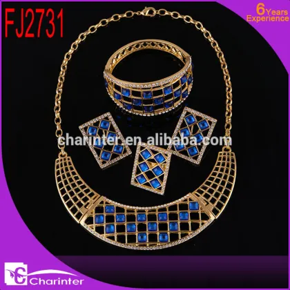 fashionable jewelry gold jewelry fashion jewelry set gold plating jewelry set women jewelry FJ2738