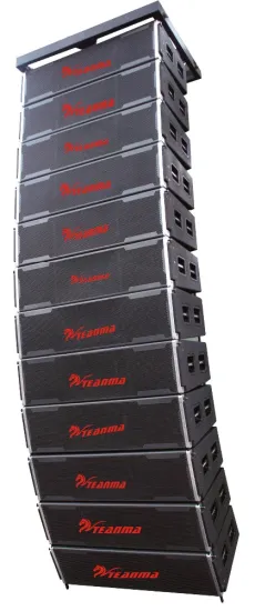 Dual 12' Built-in amp Active Line Array Speaker