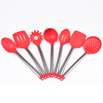 Cooking tools stainless steel silicone kitchen utensils