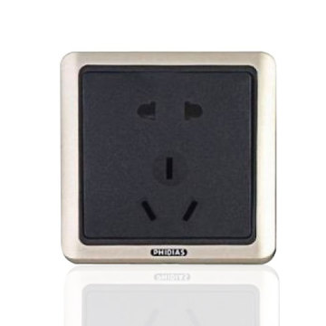 1 socket+3pin socket