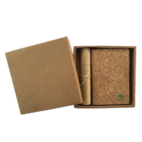 PU Natural Corkwood Leather for Bags Gift Box