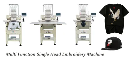 Cap computerized embroidery with dahao software