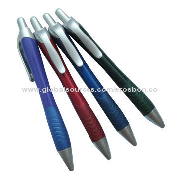 Plastic Ballpoint Pens, Made of ABS, Suitable for Promotional Purposes