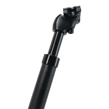 Fucare 27.2mm Black Aluminum Alloy Bicycle Seat Post for Mountain Bikes (356mm)