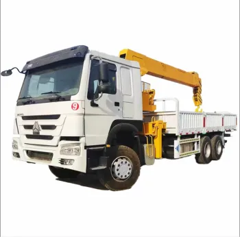 Hot Selling Telescopic Boom Truck Mounted Crane and Mini 1 Ton Truck Mounted Crane