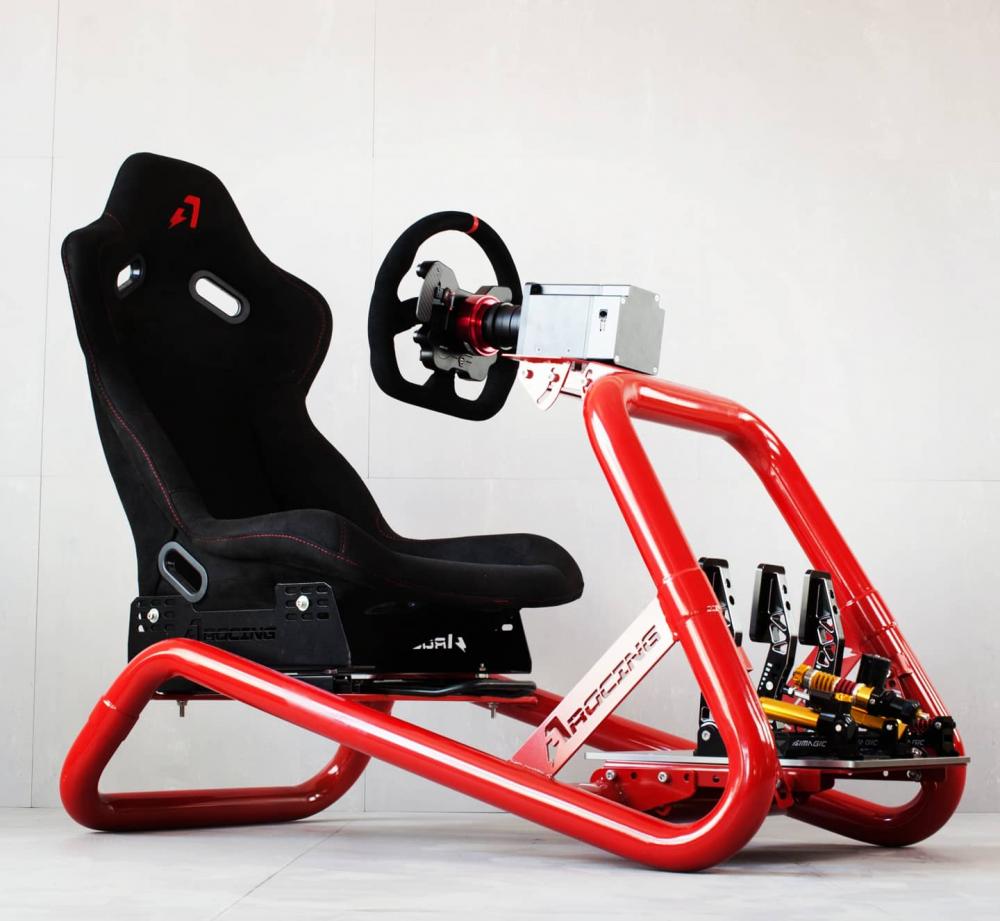 simulator SVP red powder coating