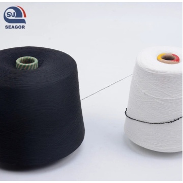 Comfortable cotton spandex yarn