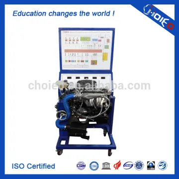 Electronic Controlled Engine Assembly and Disassembly Operational Training Set / Technical Automotive didactic equipment,